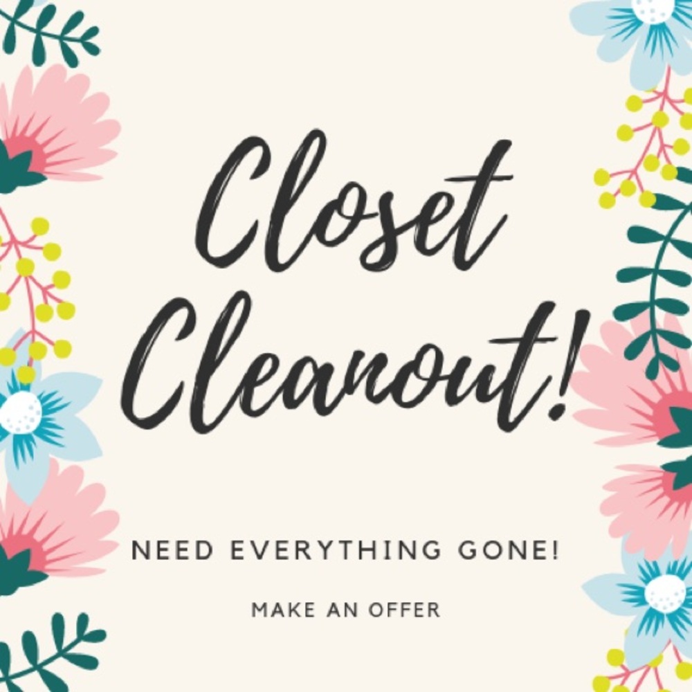 Closet clean out!
